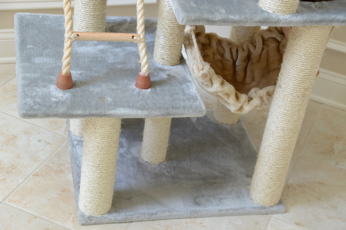 Armarkat Extra Large >76" Classic Cat Tree SILVER GRAY A7802