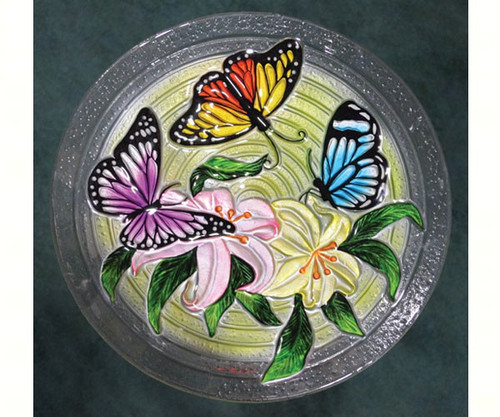 Songbird Essentials Butterfly Trio Birdbath SE5017