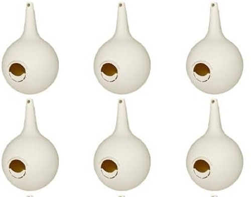 Heath Two Piece Purple Martin Gourd Starling Resistant SREH 6 Pack 