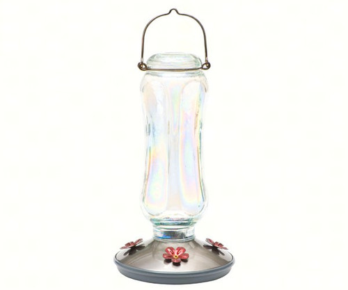 Perky Pet Starglow Vintage Glass Hummingbird Feeder 8132-2 