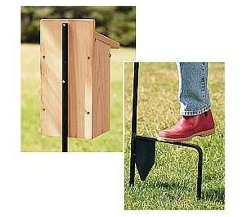 Nature House Bluebird House Pole Step In Kit RT8 Made in USA (RT8)