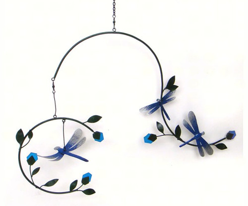 Gift Essentials Dragonflies & Blossoms Mobile GEBLUEG474