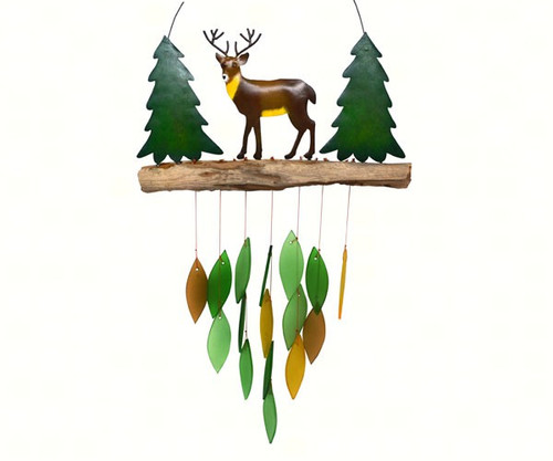 Gift Essentials Deer Wind Chime GEBLUEG522