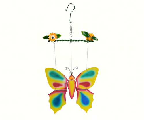 Gift Essentials Orange Butterfly Spinning Suncatcher GEBLUEG540