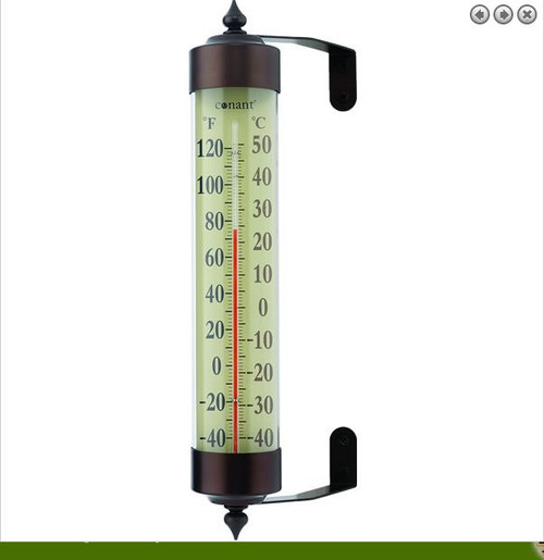 Weems & Plath Conant Grande View Bronze Patina FInishThermometer CCBT16BP 
