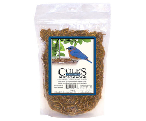 Cole's Wild Bird Products Co Dried Mealworms COLESGCDRMW