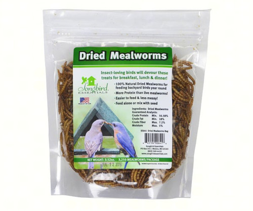 Songbird Essentials 100 gram Mealworm Bird Food SE641