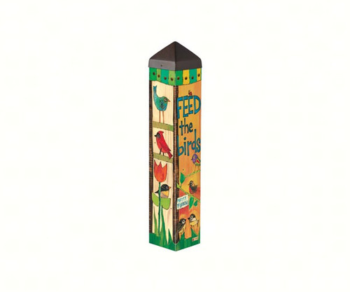 Studio M Feed the Birds 20 inch Garden Art Pole