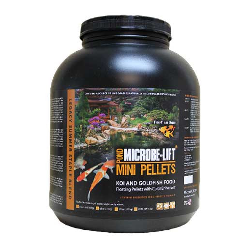 Microbe-Lift Mini Pellet Koi & Goldfish Food 6 lbs MLLMPLG