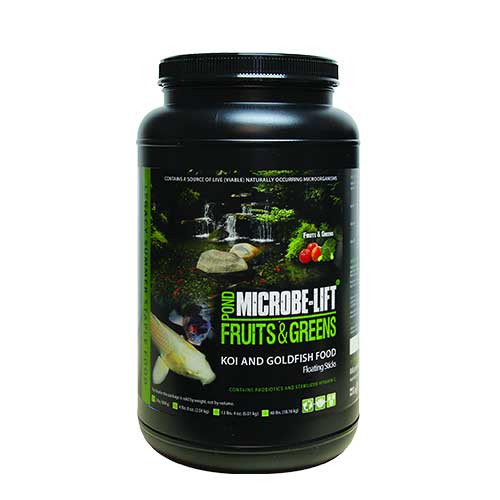  Microbe-Lift Legacy Fruits & Greens Koi Food 2 lbs MLLFGMD