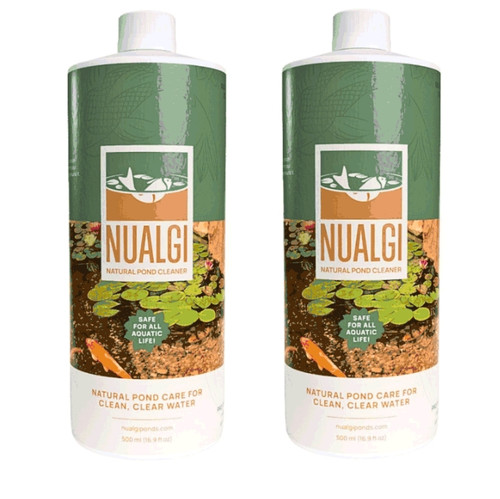Nualgi Natural Pond Treatment & Water Clarifier - Promotes Fish Health 1000 ml