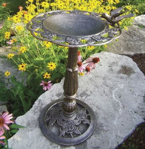 Oakland Living Rose Birdbath OAA1363