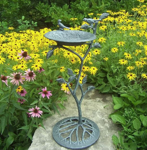 Oakland Living Feathers Meadow Birdbath OAA2035