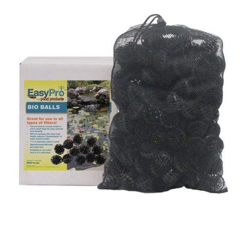 EasyPro Bio-Balls Filter Media for Ponds 4.5 Cubic Ft. approx 3000 EAPRBB15B