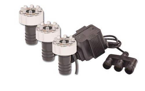 EasyPro LED8B3 LED Statuary 3 Light & Transformer Set EAPRLED8B3