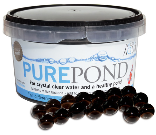 PUREPOND500 - Evolution Aqua Pure Pond Slow Release Bacteria Biodegradeable Gel Balls 16.9oz