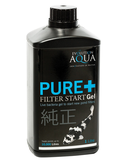 Evolution Aqua New Pond Pure Filter Start Gel 33.81oz PUREPONDGEL1L