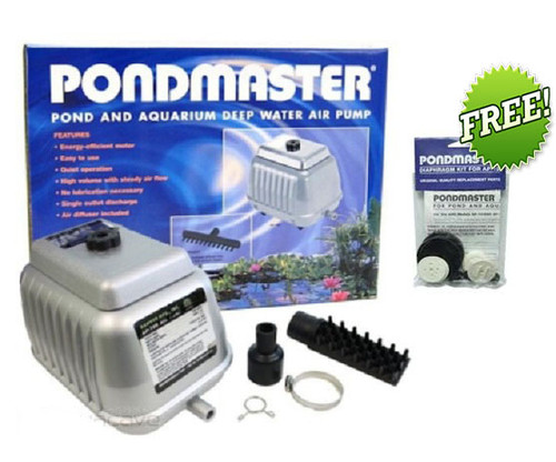 Pondmaster AP 40 Air Pump 04540 Pond Aerator FREE Diaphragm Kit