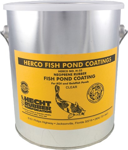 Herco Neoprene Grey Rubber Pond Coating, 1 Gallon