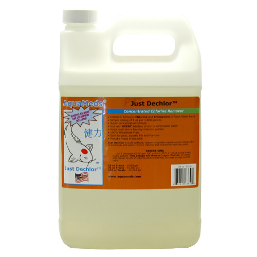 Aqua Meds Just Dechlor Pond Water Treatment 1 gal. JD128 78081