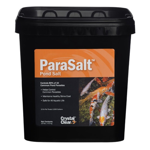 Crystal Clear ParaSalt Koi Parasite Water Garden Treatment 10lbs. CC158-10