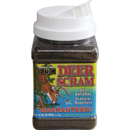 Epic Deer Scram 2.5 lb.Deer and Rabbit Replellent