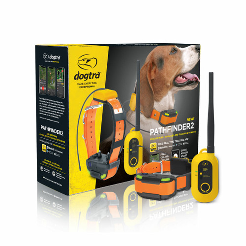Dogtra PATHFINDER2 GPS Dog Tracking, Training, E-Fence & LED Beacon Light Collar 