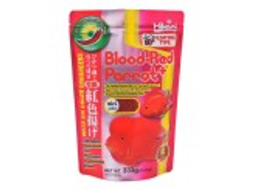 Hikari USA Blood-Red Parrot  Floating Fish Food 11.7 oz Mini