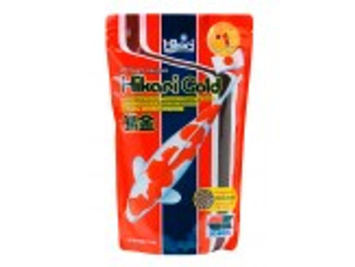 Hikari USA Gold Color Enhancing Pellet Fish Food for Koi and Pond Fishes 17.6 oz Medium