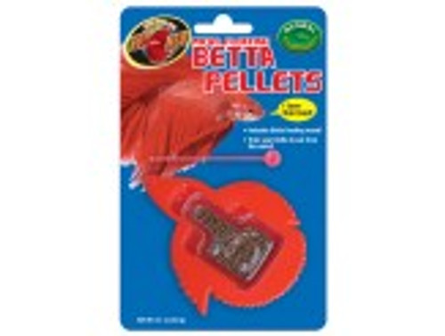 Zoo Med Micro Floating Betta Pellet Fish Food 0.15 oz