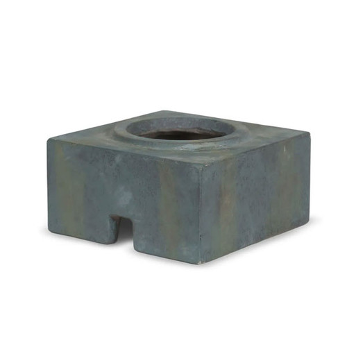 The Aquascape Spillway Bowl Stand 6" is the perfect pedestal to showcase the Spillway Bowl 19", creating an ideal elevation between features. Made from durable GFRC, its unique patina allows the stand to blend naturally with the Spillway Bowl or Basin. The center hole allows for simple plumbing during installation. Combine the Spillway Bowl Stand 6" with the Spillway Bowl 19", Spillway Basin 20", and AquaBasin for an incredible standalone feature that is sure to impress. 

Cast concrete is a hand-finished process. As such, GFRC finishes will vary by unit. There will be a color variance of up to 15% in each unit. There may also be uneven texture or pattern as well as small holes in the surface caused by air or water trapped on the surface during casting. This is a normal trait of cast concrete and is not covered under warranty.

The ideal pedestal to showcase the Spillway Bowl 19”
Constructed of durable GFRC
Center hole makes plumbing easy
Dimensions: 11"L x 11"W x 6"H