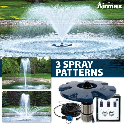 Airmax EcoSeries 1/2 HP Fountain 115v w/ 100ft Power Cord