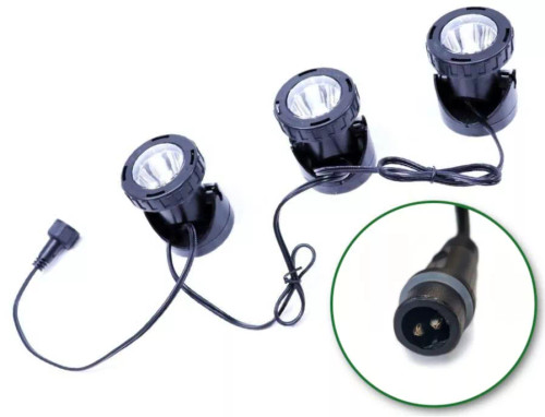 Oase Replacement LED Light Set for 1/4 & 1/2 HP Fountains 49510