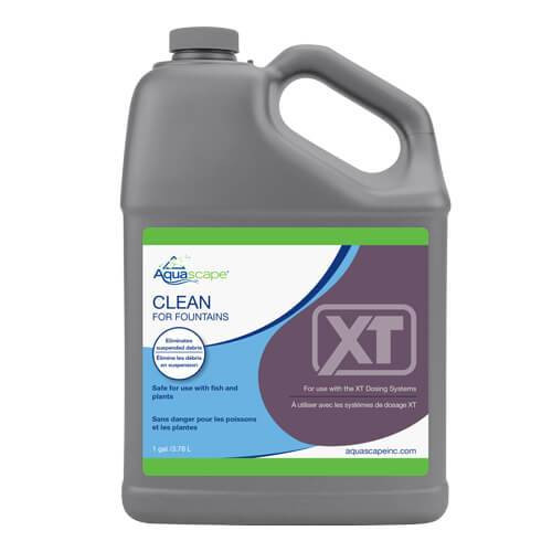 Used to clear unsightly suspended debris

WHAT IT DOES
Keeps waterfalls and fountains clean, clear, and healthy
Reduces maintenance and improves water quality
HOW IT WORKS
Uses a flocculant clarifier and phosphate binder to help clear and prevent debris