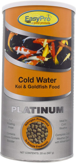  EasyPro Platinum Koi & Goldfish Food – Cold Weather Food – 20 oz. - CWF1 
