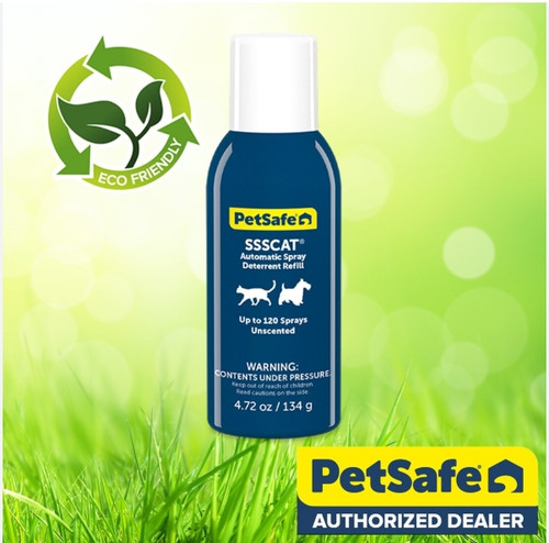 PetSafe Can Spray Refill SSSCat PPD00-17791 Pet Cat Deterrent Up to 120 Sprays 