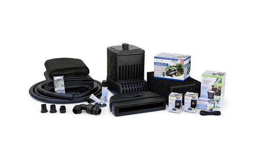 AquascapePRO - MEDIUM PONDLESS WATERFALL KIT 16' STREAM (W/SLD 4000-7000 ADJUSTABLE FLOW POND PUMP) - 53064
The Aquascape Medium Pondless Waterfall Kit comes complete with everything you need to incorporate the sights and sounds of cascading water into your yard or landscape, providing up to a 16' Pondless Waterfall. All necessary components are provided in a convenient, all-in-one kit that takes the guesswork out of purchasing individual components. The SLD 4000-7000 Adjustable Flow Pump provides flow rates up to 7,000 gallons per hour and is able to handle solids making it reliable and easy to maintain. The SLD pump can be controlled from anywhere using the Aquascape App on your smartphone or tablet. The included Pondless Waterfall Vault makes accessing your pump and checking water levels quick and easy and the AquaBlox eliminate the need to fill your basin with large quantities of gravel and stone. A complete LED lighting package is included to help bring the waterfall to life at night. The kit also includes the Automatic Dosing System for Fountains with water treatment, automatically adding water treatments to the waterfall when needed.

Kit Includes:

SLD 4000-7000 pond pump
Waterfall Spillway 22″
Pondless Waterfall Vault
(5) AquaBlox Small Water Storage Modules
Check valve assembly
(2) 1-Watt Waterfall and Up Lights
60-Watt Transformer with Photocell
3-Way Splitter
25′ Extension Cable
Automatic Dosing System for Fountains with 32 fl. oz. water treatment
Flexible PVC Pipe – 2″ x 25′
45 mil fish safe EPDM liner – 10′ x 20′ (stream) and 10’x 12′ (reservoir) with 120 sq. ft. of protective underlayment
Welcome Kit
Installation Kit containing silicone, pond and waterfall foam sealant, PVC cement, and more