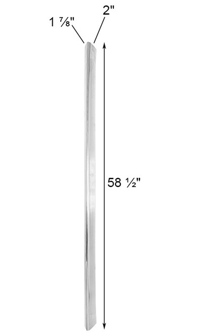 S&K Replacement C Section for 12' Triangular Poles, 58.5"L
Update or maintain your existing, telescoping triangular pole with this S&K Replacement C Section for 12' Triangular Telescoping Poles. This durable, aluminum pole section replaces a damaged bottom piece of an existing martin house pole. The 58.5" length is designed for use specifically with 12' long, 3 section poles, keeping them in great working order. A predrilled hole near the top of this shaft indicates where it should align with Section B, to properly place the locking pin and keep the pole upright. The aluminum body and triangular shape form a hardy item, helping you maintain your martin colony easily. Keep your existing martin house supported with help from this Replacement C Section for 12' Triangular Telescoping Poles. Made in the USA.