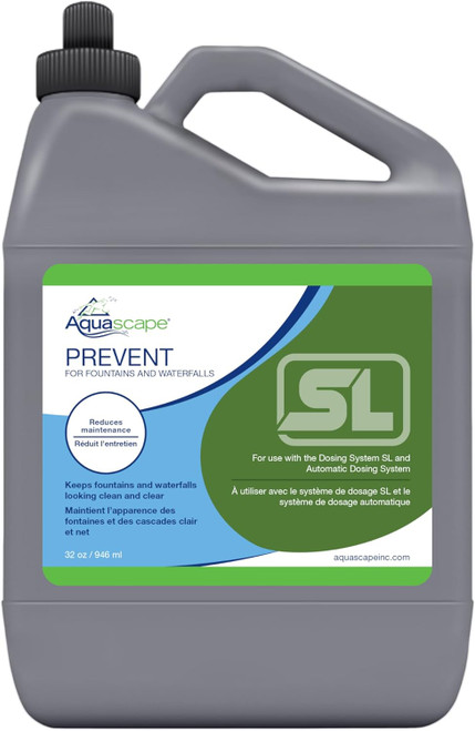 Aquascape Prevent Fountain and Waterfall Water Treatment for Dosing System SL, 32oz. 96094