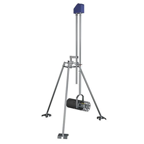 The Aquasweep MAX reigns supreme in the battle against muck and debris, transforming your pond or lake into a pristine oasis of crystal-clear water. Featuring a formidable 1-1/2 HP motor, it is far too mighty for dock use - it demands open water to unleash its full potential. Mounted on a rugged, freestanding tripod, it offers unparalleled flexibility, allowing you to dominate any area within reach of its power. The debris shield prevents grasses, weeds, and other materials from clogging the moving parts, allowing your Aquasweep to move muck continuously. High-velocity water propulsion pushes surface debris up to 250 ft. away and lake bottom debris up to 100 ft. away.

The fully programmable oscillator automatically rotates the Aquasweep in 20° increments every 20 minutes - for up to 359° of coverage. You set it for any radius you want, up to a full circle. The speed and the degree of motion can easily be adjusted to your requirements. 

600 GPM flow rate
3,450 RPM; 102 lbs. of thrust achieved
Minimum required water depth: 12"
230 volts, 10.6 amps, 1,780 watts
150 ft of 12-gauge submersible power cord (longer lengths available)
7 feet in length, 110 pounds including tripod