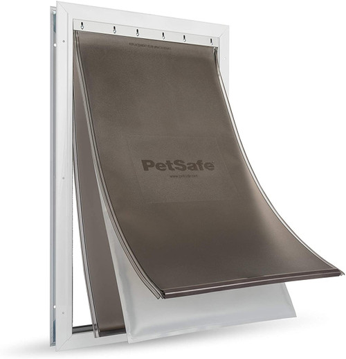 PetSafe Extreme Weather Aluminum Pet Door, Large Insulated & Secure