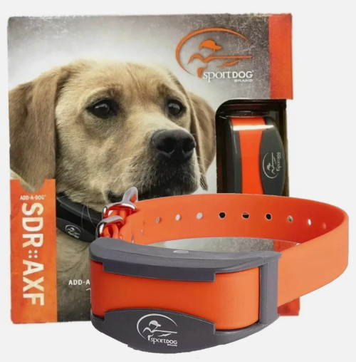 Expand your system to multiple dogs or use as a replacement collar/receiver for the SD-425, SD-425X, SD-825, SD-825X, SD-575E or SD-875E unit

Features
DryTek Waterproof design technology
Weighs only 3.3 ounces (including collar strap)
Ergonomic, “SHAPED” collar/receiver design