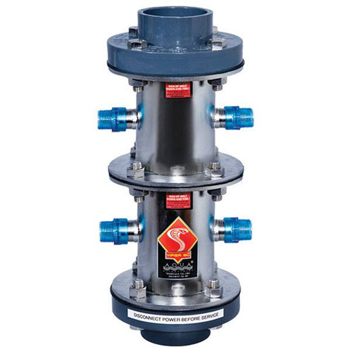 - Aqua Ultraviolet Stainless Steel 800W Viper 6" ports, with Flow Switch 220V ( AS90826)