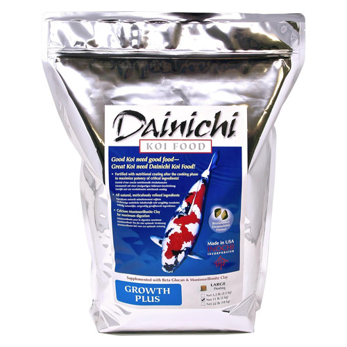 Dainichi Growth Plus Koi Food, Large Pellet 11 lbs. 1733