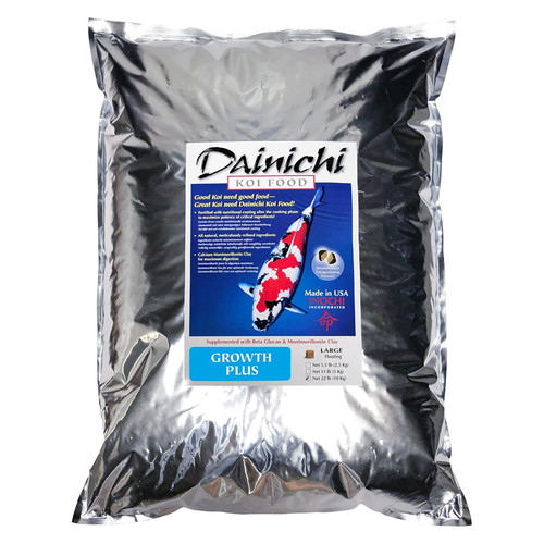 Dainichi Growth Plus Koi Food, Large Pellet 22 lbs. 1734