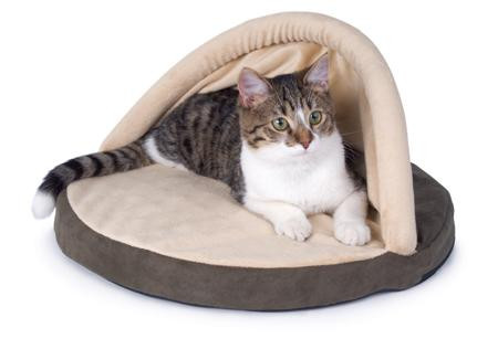 K&H Manufacturing Thermo Kitty Hut Sage KH3083