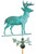 Full Size Standing Deer Weathervane