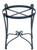 Achla 8x16 Wrought Iron Helix Flowerpot Base