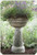 Burley Clay Lavender Planter Bowl & Pedestal