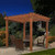 New England Arbors Eden Lakewood 7 Ft. W x 7 Ft. D Cedar Pergola